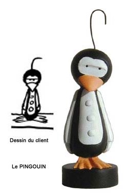 dessin pingouin
