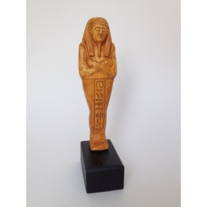 Statuette Egypte Oushebti Ocre Face 