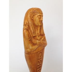 Figurine Egypte Oushebti Ocre Détail