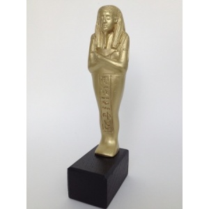 Statuette Egypte Oushebti Aspect Or Face 